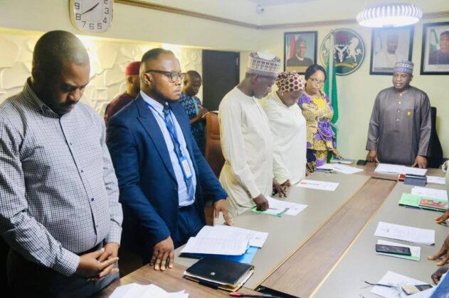 During the inauguration of Ecological Project Office FOI Team