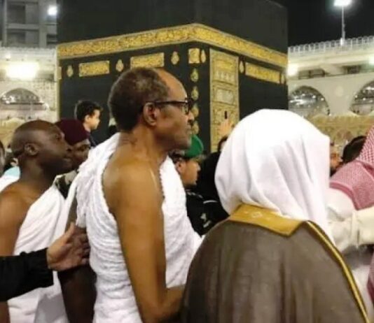 President Buhari meets Traditional, Spiritual Leaders in Makkah