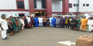Participants during a Consultation Workshop on FOOD SYSTEMS TRANSFORMATION PATHWAYS HELD AT HIILTON LEISURE AND RESORT HOTEL IN AWKA