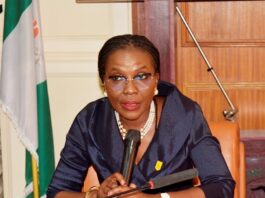 SOLICITOR GENERAL OF THE FEDERATION AND PERMANENT SECRETARY, FEDERAL MINISTRY OF JUSTICE, MRS. BEATRICE JEDY-AGBA OON, mni DELIVERING WELCOME ADDRESS AT THE INAUGURAL CEREMONY ON THE ESTABLISHMENT OF A LEGAL PATHWAY FOR THE PROSECUTION OF PERPETRATION OF SCHOOL RELATED GENDER-BASED VIOLENCE (SRGBV) IN NIGERIA, MONDAY 19TH JUNE, 2023 AT FEDERAL MINISTRY OF JUSTICE.