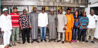FG meets NFF Leadership, Brainstorms on way forward on Super Eagles Coach