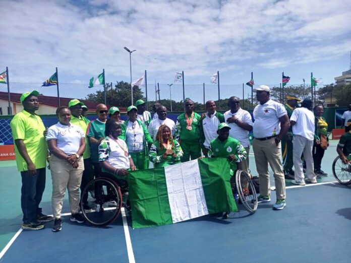 Sports Minister hails Athletes for clinching Medals at First African Paragames