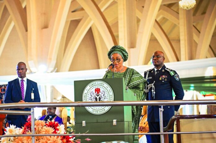 First Lady Delivers Message of Hope, Unity at 63rd Independence Day Thanksgiving Service
