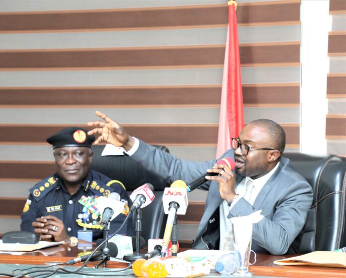 Press Conference by Minister of Interior Dr. Olubunmi Tunji-Ojo.