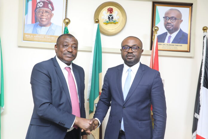 NIRSAL COURTESY CALL TO INTERIOR MINISTER