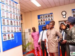 Senator Enoh inspects Nigeria's Sports Hall of Fame