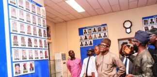 Senator Enoh inspects Nigeria's Sports Hall of Fame