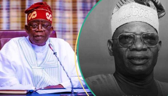 President Tinubu celebrates Legacy of Late Patriarch, Alhaji K.O. Tinubu