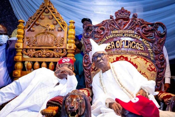 President Tinubu Celebrates Revered Traditional Ruler, Oba Rilwan Akiolu of Lagos, at 80