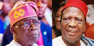 President Tinubu Mourns Renowned Lawyer, Professor Ben Nwabueze