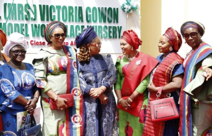 First Lady, Oluremi Tinubu renamed National Work Place Creche & Nursery in Honour of Dr. (Mrs.) Victoria Gowon