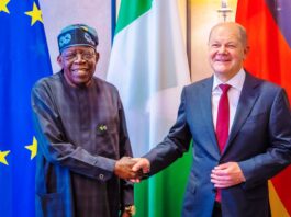 President Tinubu meets German Chancellor Scholz; advances negotiation on German Investment in Power and Rail Transportation Sectors