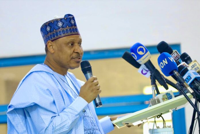 Honorable Minister of Information and National Orientation, Mohammed Idris