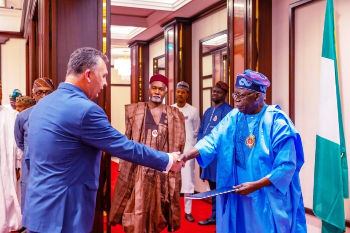 President Tinubu receives Ambassadors, mandates them to focus on New Investment and Trade Expansion