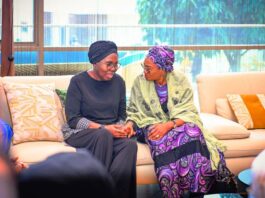 First Lady Oluremi Tinubu Condoles with Akeredolu’s Widow