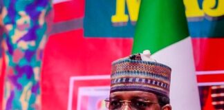 Honourable Minister of State for Defence, Dr. Bello Muhammed Matawalle, MON
