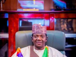 The Minister of State for Defence Dr. Bello Muhammed Matawalle MON