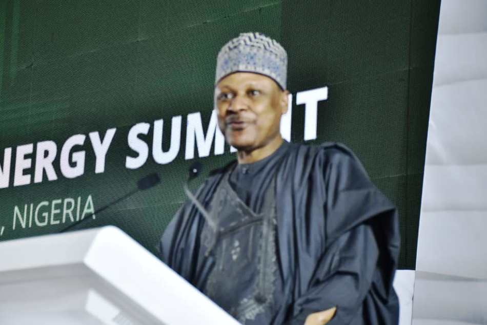 Representative of Mr. President and Honourable Minister of Information and National Orientation, Alh. Mohammed Idris delivering the keynote address at the 7th edition of Nigeria International Energy Summit (N.I.E.S 2024) in Abuja.