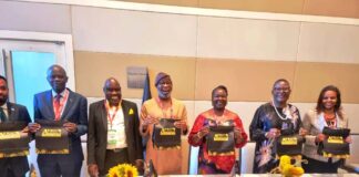 On the sidelines of the Investing in Mining Indaba, the Minister of Solid Minerals Development, Dr. Dele Alake, alongside seven (7), other African Ministers of Mines/ Mineral Resources, signed a resolution for the establishment of the Africa Minerals Strategy Group (AMSG). This is a follow-up of the maiden meeting of the African Ministers that held on the sidelines of the Future Minerals Forum (FMF), Riyadh, Saudi-Arabia. 5th February, 2024.