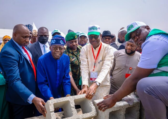 President Tinubu Launches Construction of 3,112 Housing-Unit Renewed Hope City in Abuja, Says Every Nigerian Deserves Decent and Affordable Housing