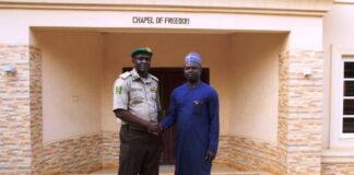 FG dedicated to the Rehabilitation and Reintegration of Inmates -Olawande