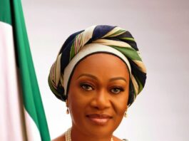 Senator Oluremi Tinubu (CON). First Lady, Federal Republic of Nigeria,