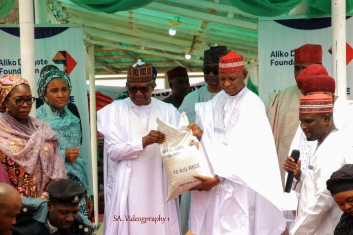 Dangote Foundation Lunches Food intervention programme in Kano