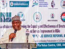 Director-General, BPSR, Dasuki Arabi
