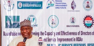 Director-General, BPSR, Dasuki Arabi