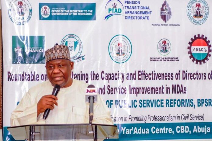 Director-General, BPSR, Dasuki Arabi