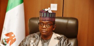 Minister of State for Defence, Dr. Bello Muhammed Matawalle, MON