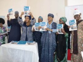 Honourable Minister of Women Affairs, Barrister (Mrs) Uju Kennedy-Ohanenye and other Stakeholders at the Launch of the Guidelines for the Localization of Nigeria's National Action Plan on UN Security Council Resolution 1325 and Related Resolutions on Union Peace and Security in Abuja