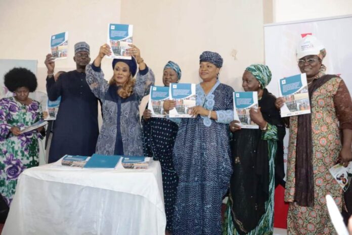Honourable Minister of Women Affairs, Barrister (Mrs) Uju Kennedy-Ohanenye and other Stakeholders at the Launch of the Guidelines for the Localization of Nigeria's National Action Plan on UN Security Council Resolution 1325 and Related Resolutions on Union Peace and Security in Abuja