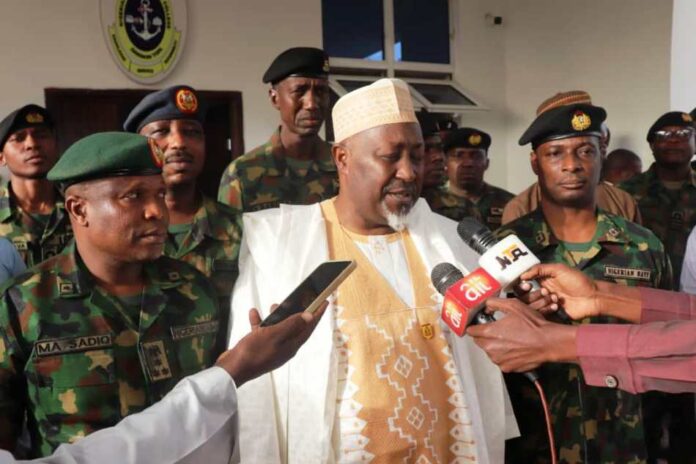 Official Working Visit: Badaru Tours Nigerian Military Formations in Kano