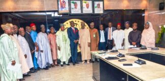 Inauguration of the10th Board of Quantity Surveyors Registration Board of Nigeria, by the Hon Minister of Housing and Urban Development, Arc Ahmed Musa Dangiwa, Tuesday, March 26th, 2024