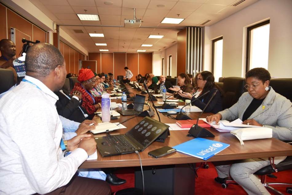 Cross section of participants during the the 7th Meeting of the Nigeria Education Group (NEG) held at the UN House, Abuja on Thursday.