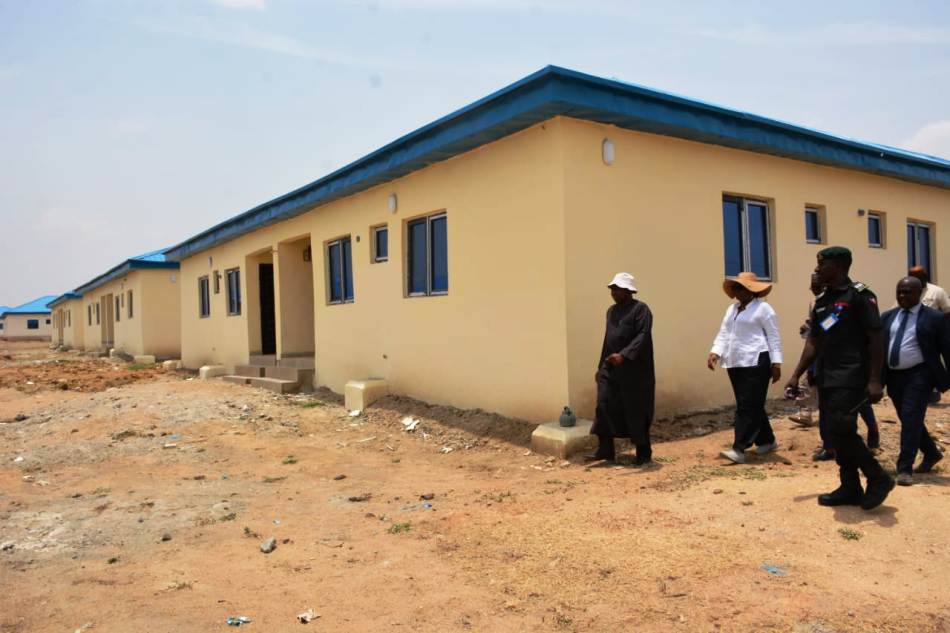 site inspection at Gwagwalada.