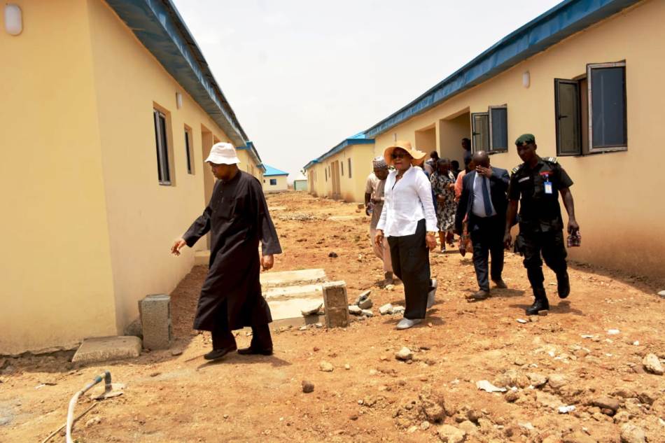 site inspection at Gwagwalada.