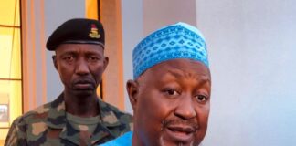 Honourable Minister of Defence, H. E. Muhammed Badaru Abubakar, CON, mni