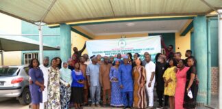 Participants of the training organised for Case Management Officers of the Federal Ministry of Humanitarian Affairs and Poverty Alleviation held on 18th April, 2024 in Nasarawa State