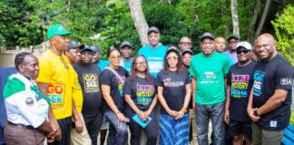 Group picture at the event comprising the Ekiti State Governor Biodun Oyebanji and Lola Ade- John of Federal Ministry of Tourism...among other members