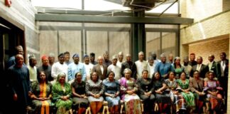 Head of Service of the Federation, Dr. Folasade Yemi-Esan, CFR, in a group photograph with Transformative Federal Permanent Secretaries at the one day Retreat on Performance Management in Abuja