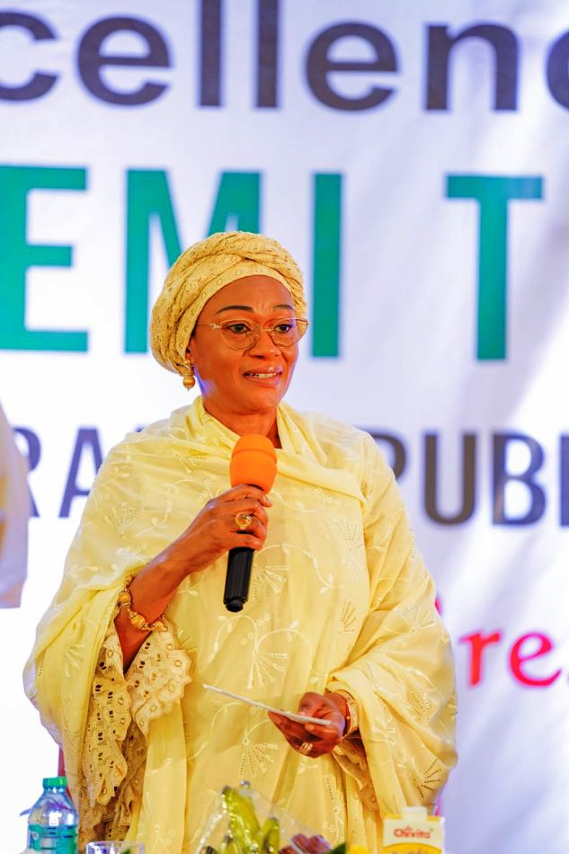 women at Iftar 1 The First Lady of the Federal Republic of Nigeria Senator Oluremi Tinubu, CON addressing women at Iftar which she hosted at the State House Abuja on Tuesday 2nd April 2024