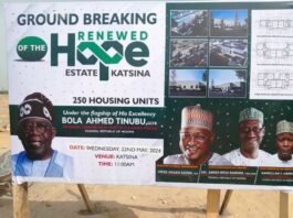 FG Launches 250 Units Renewed Hope Housing Estate in Katsina