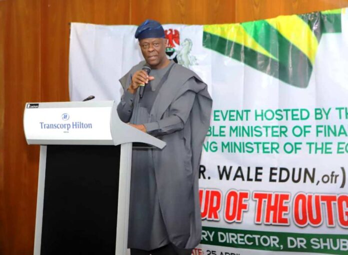 Dinner event hosted by the Honourable Minister of Finance & Coordinating Minister of the Economy Wale Edun OFR in honour of the outgoing World Bank Country Director, Dr Shubham Chaudhuri held at the Transcorp Hilton Hotel, Abuja, Nigeria