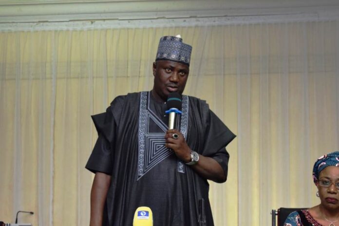 Feed and Fodder Sector1 The Hon. Minister of State for Agriculture and Food Security, Sen Aliyu Sabi Abdullahi,during the Resilient African Feed and Fodder System, Project Meeting held in Abuja.