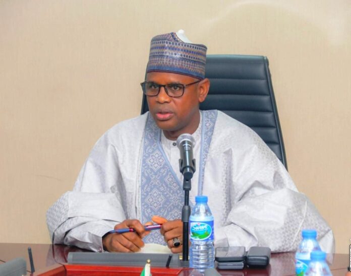 ODF1 Honourable Minister of State, Federal Ministry of Water Resources and Sanitation, Rt. Hon. Bello Muhammad Goronyo, Esq.
