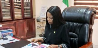 National Coordinator and Chief Executive Officer, AUDA-NEPAD Nigeria Princess Gloria Akobundu fsi