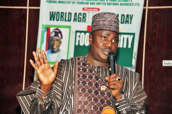 World Agritourism Day Celebration2 The Hon. Minister of State for Agriculture and Food Security, Sen Aliyu Sabi Abdullahi, during the Celebration of the Inaugural World Agritourism Day in Abuja.