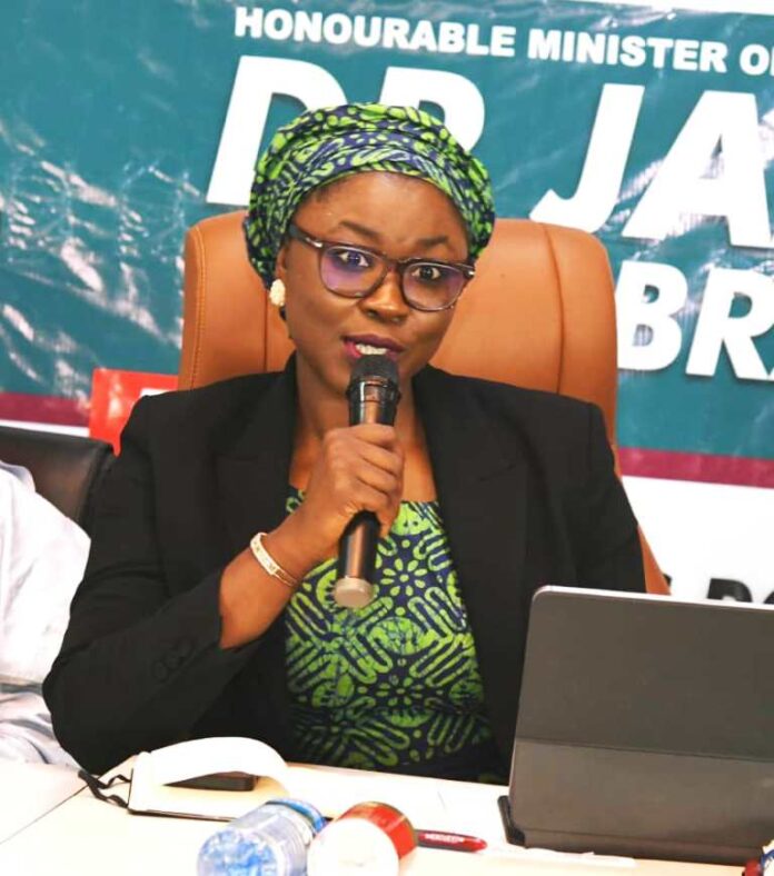review of youth development policy1 Dr. Jamila Bio Ibrahim, Hon. Minister of Youth Development during the Youth Critical stakeholders parley today May 15, 2024.